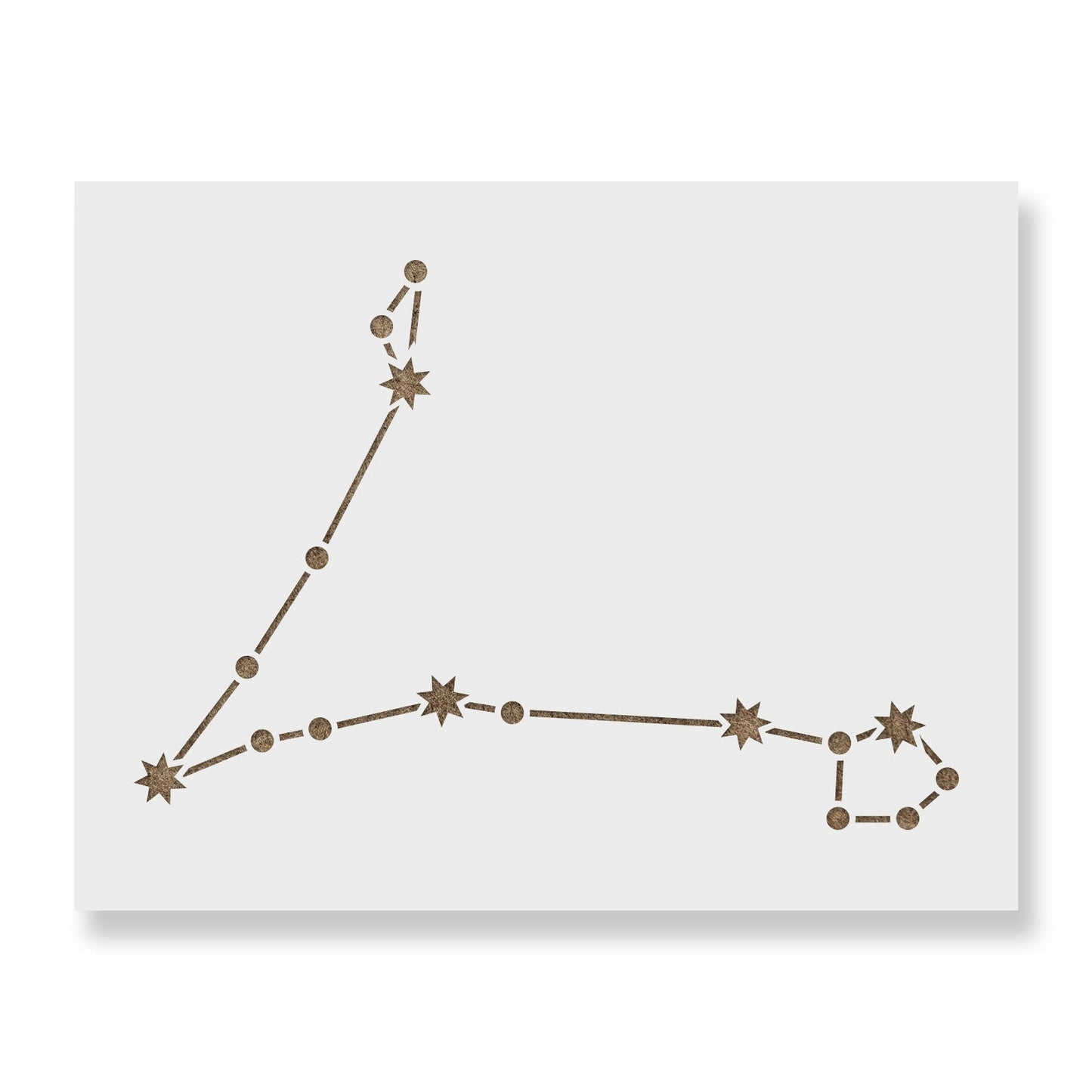 Pisces Constellation Stencil