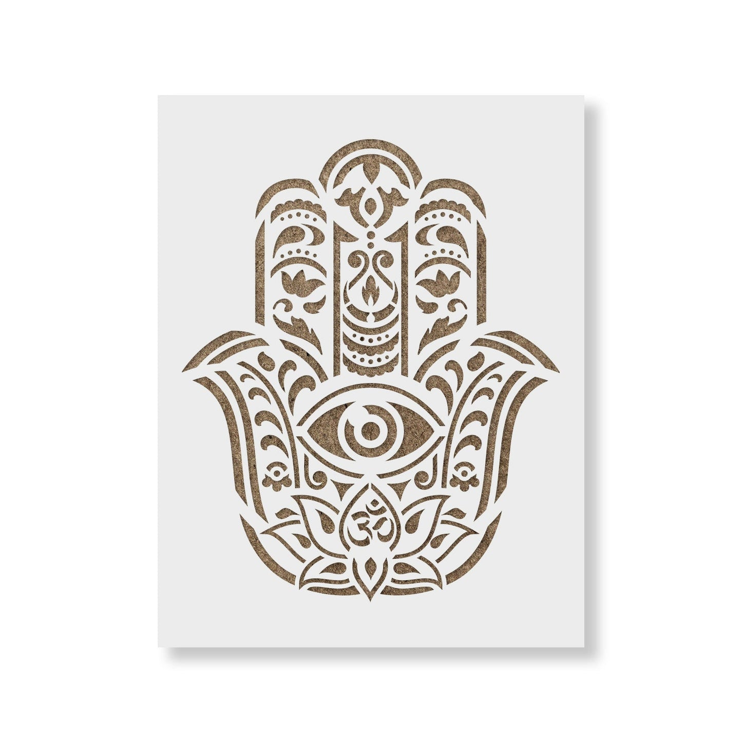 Hamsa Palm Mandala Stencil