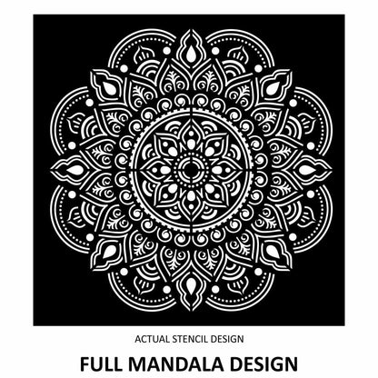 Chira Mandala Stencil