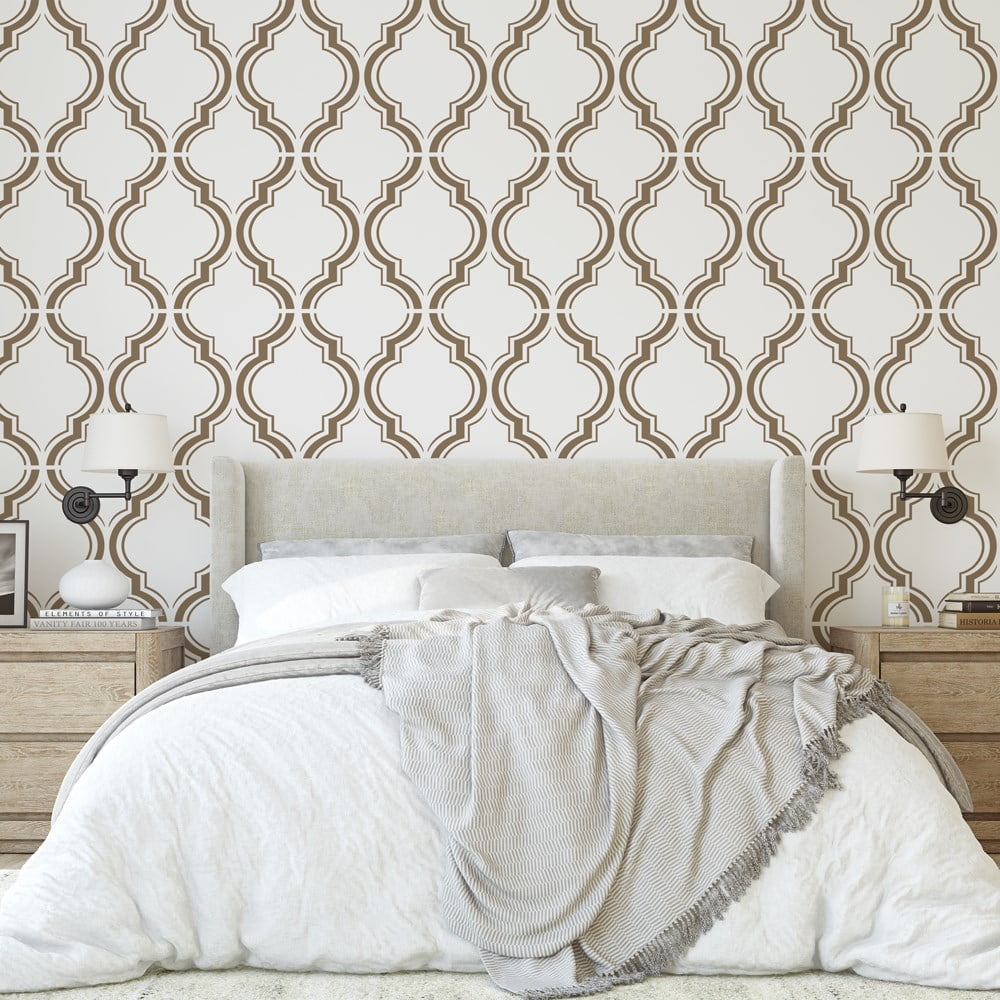 Safi Moroc Trellis Stencil