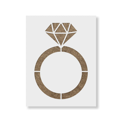 Engagement Ring Stencil