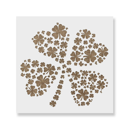 Shamrocks Shamrock Stencil