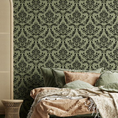 Barletta Damask Allover Stencil