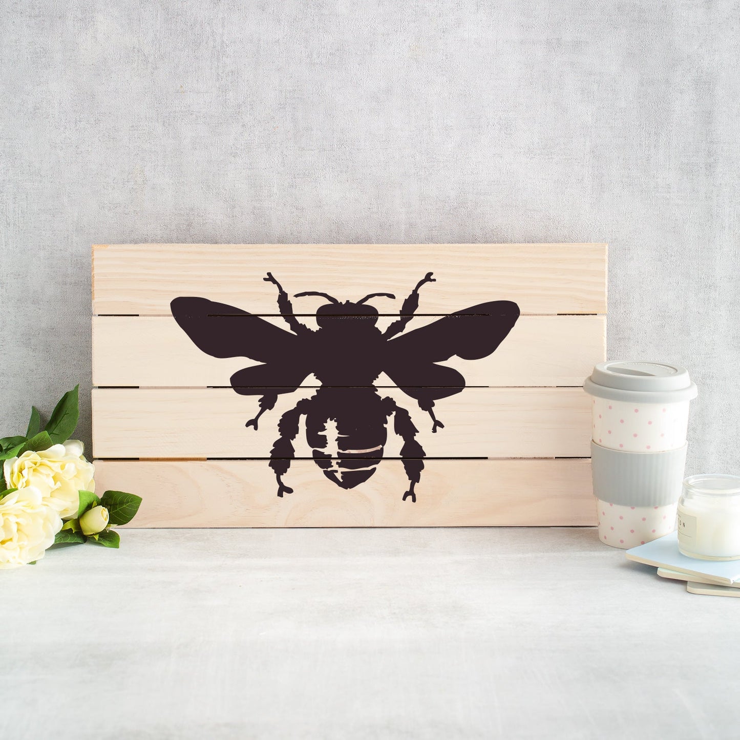 Bee Stencil