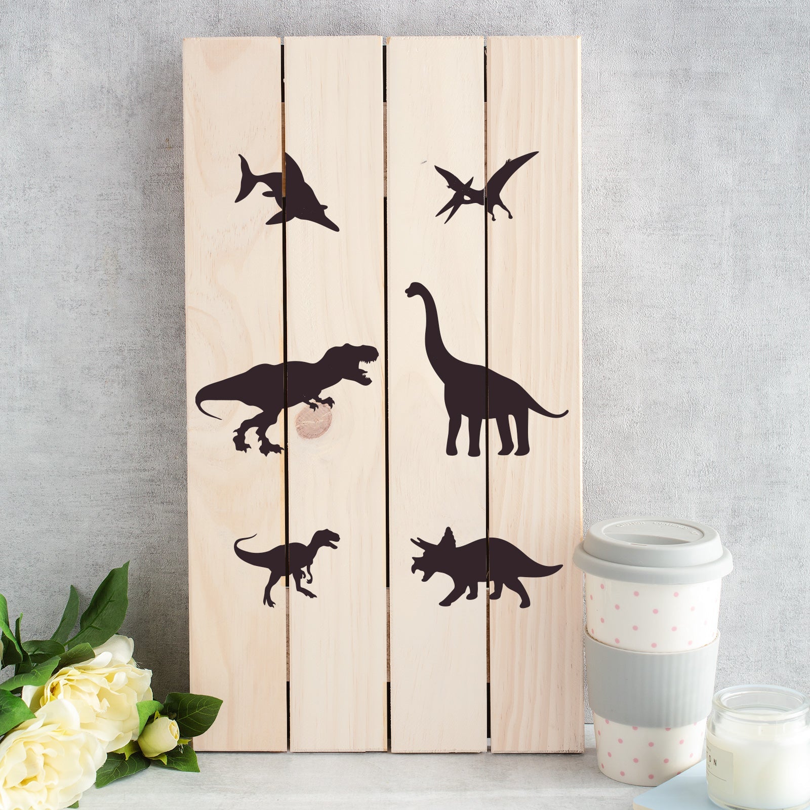 Dinosaurs Stencil