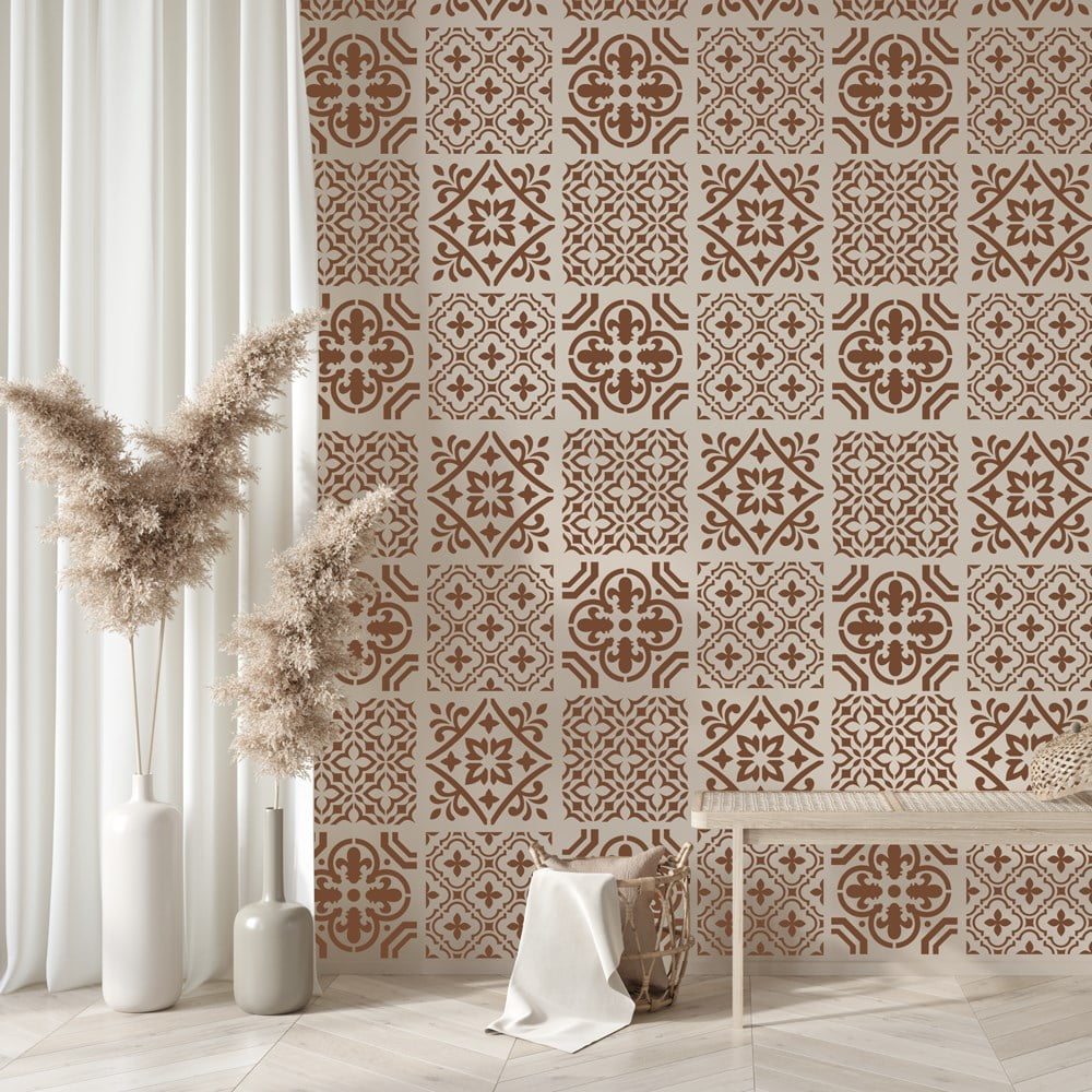 Agora Moroc Tile Stencil