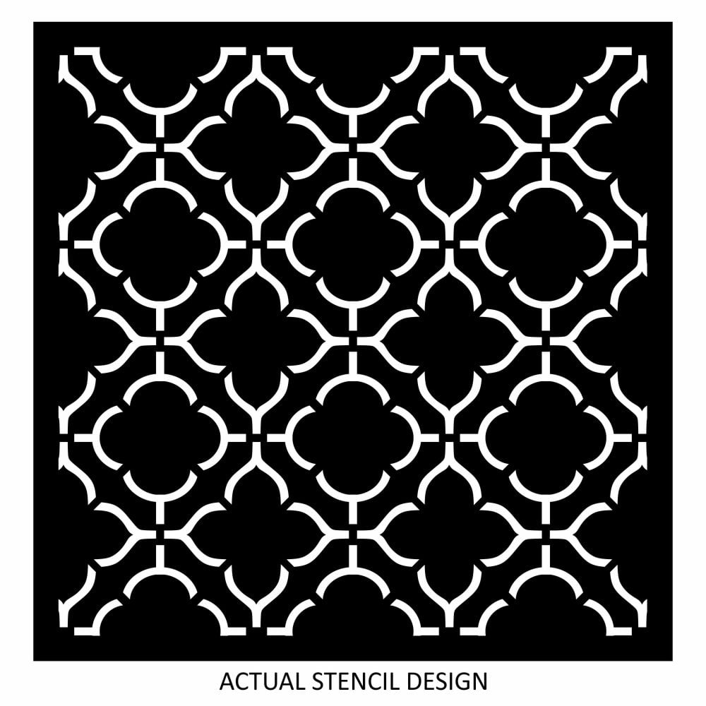 Uzbek Trellis Stencil