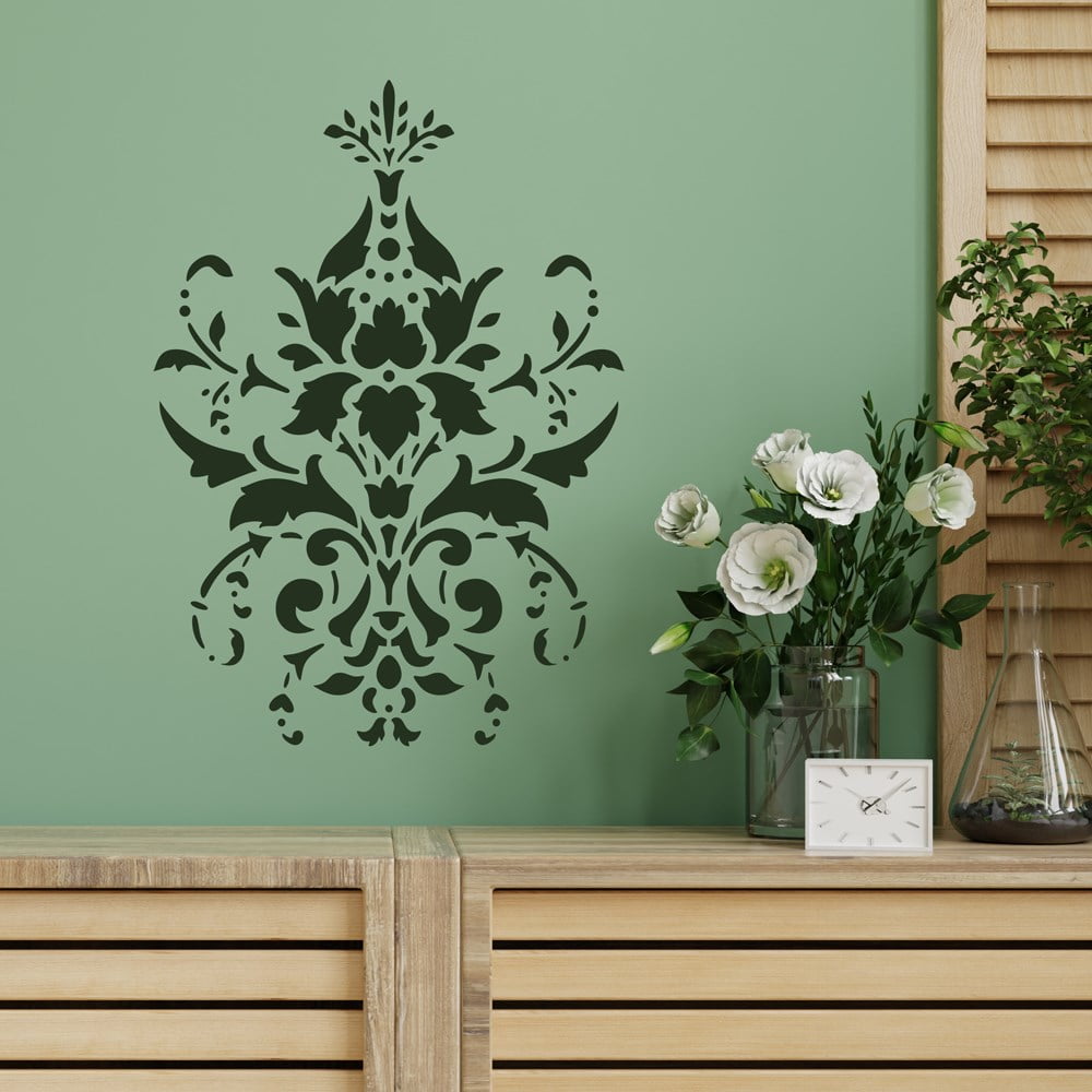 Justine Damask Stencil