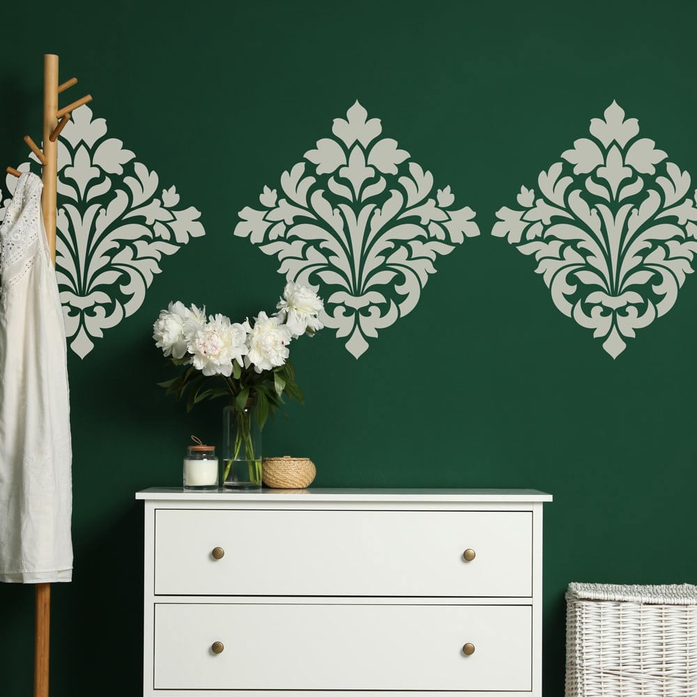 Dharma Damask Stencil