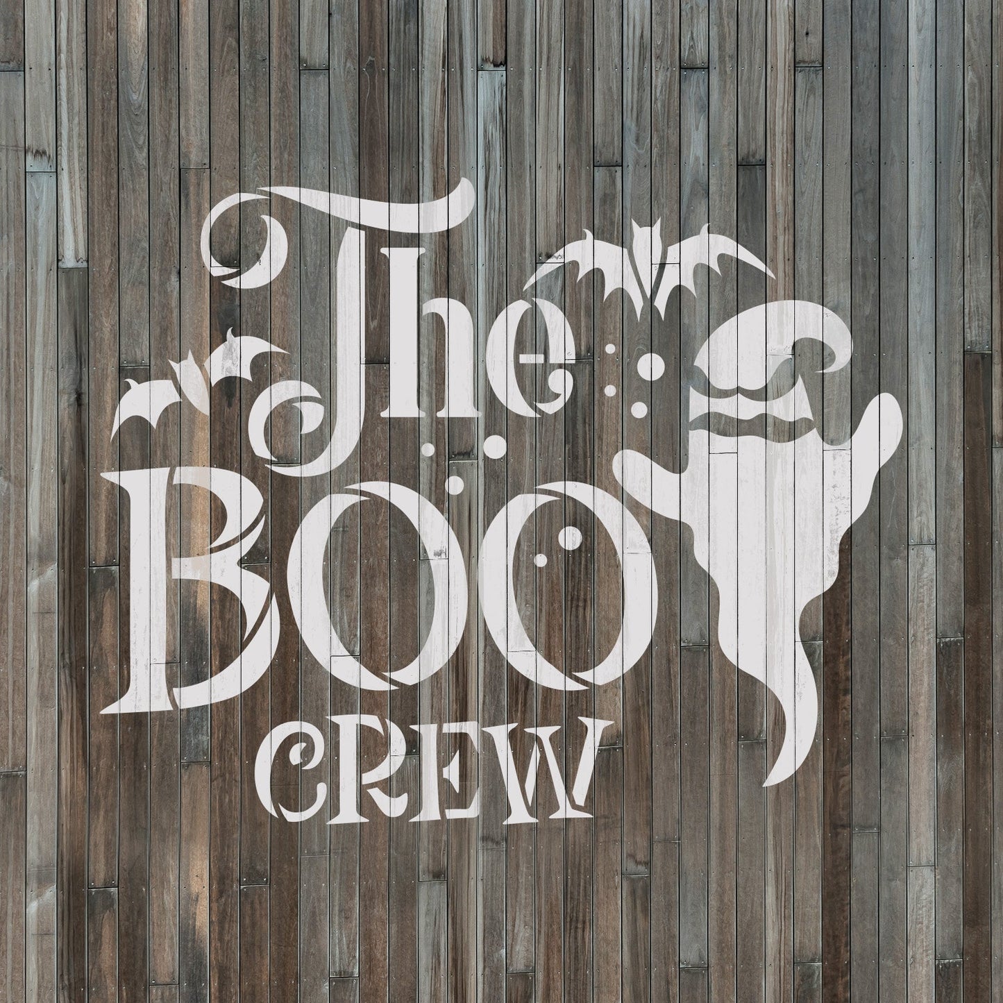 The Boo Crew Stencil