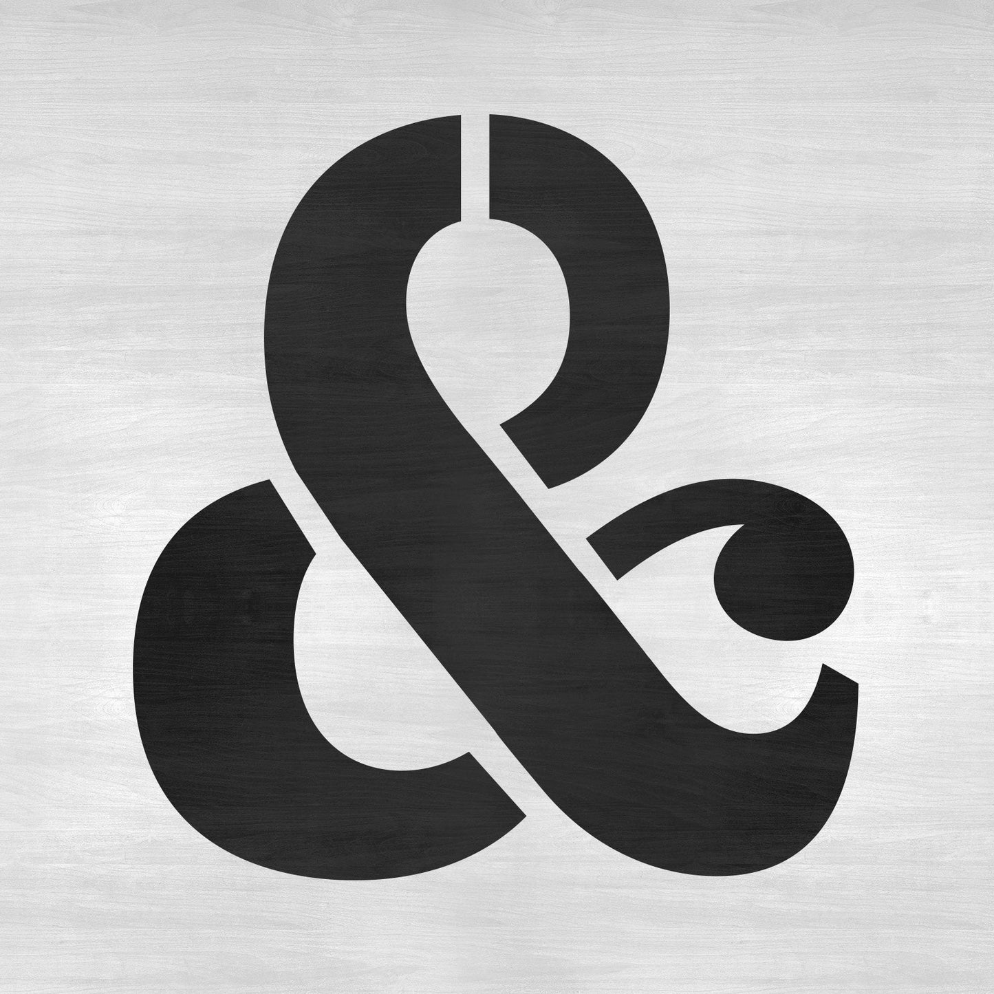 Ampersand Serif Stencil