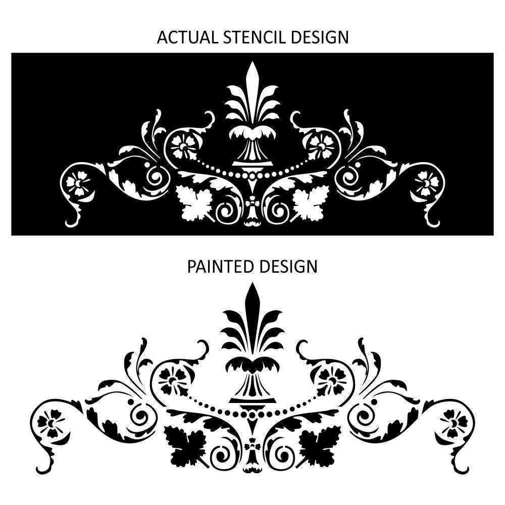 Octave Damask Stencil