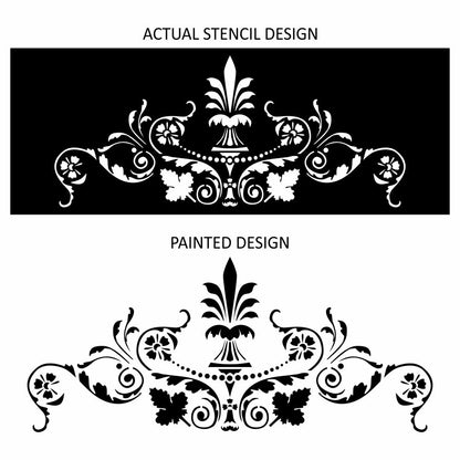 Octave Damask Stencil