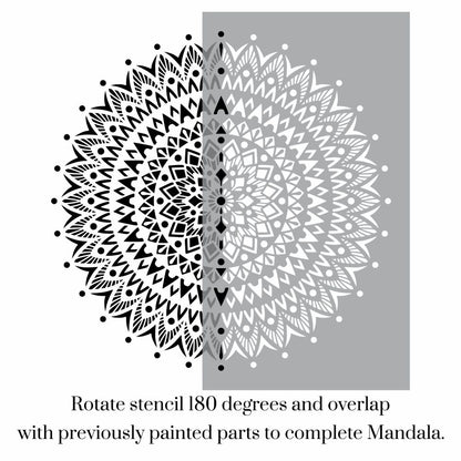 Kaia Mandala Stencil