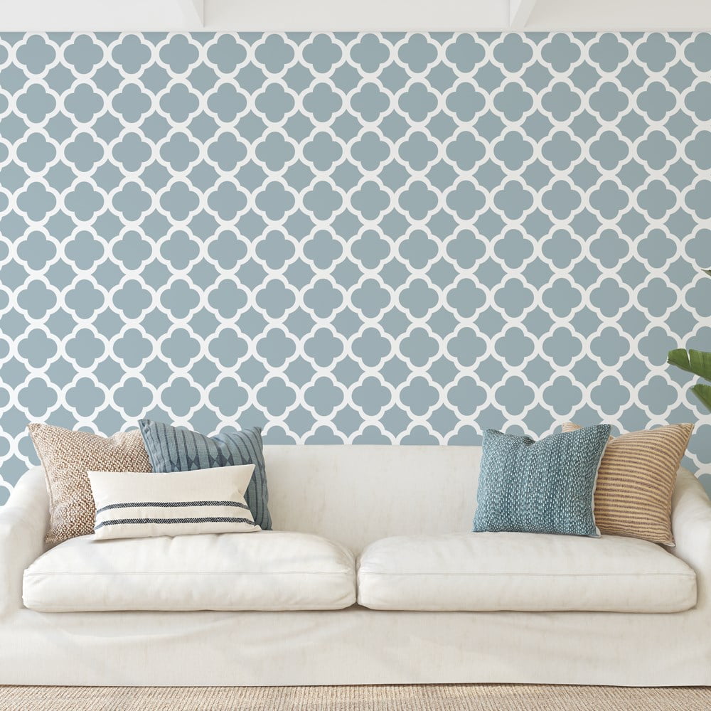 Zara Damask Wall Stencil