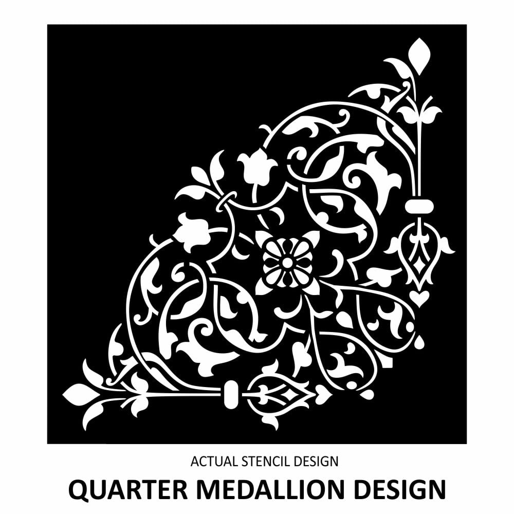 Mina Arabesque Medallion Stencil