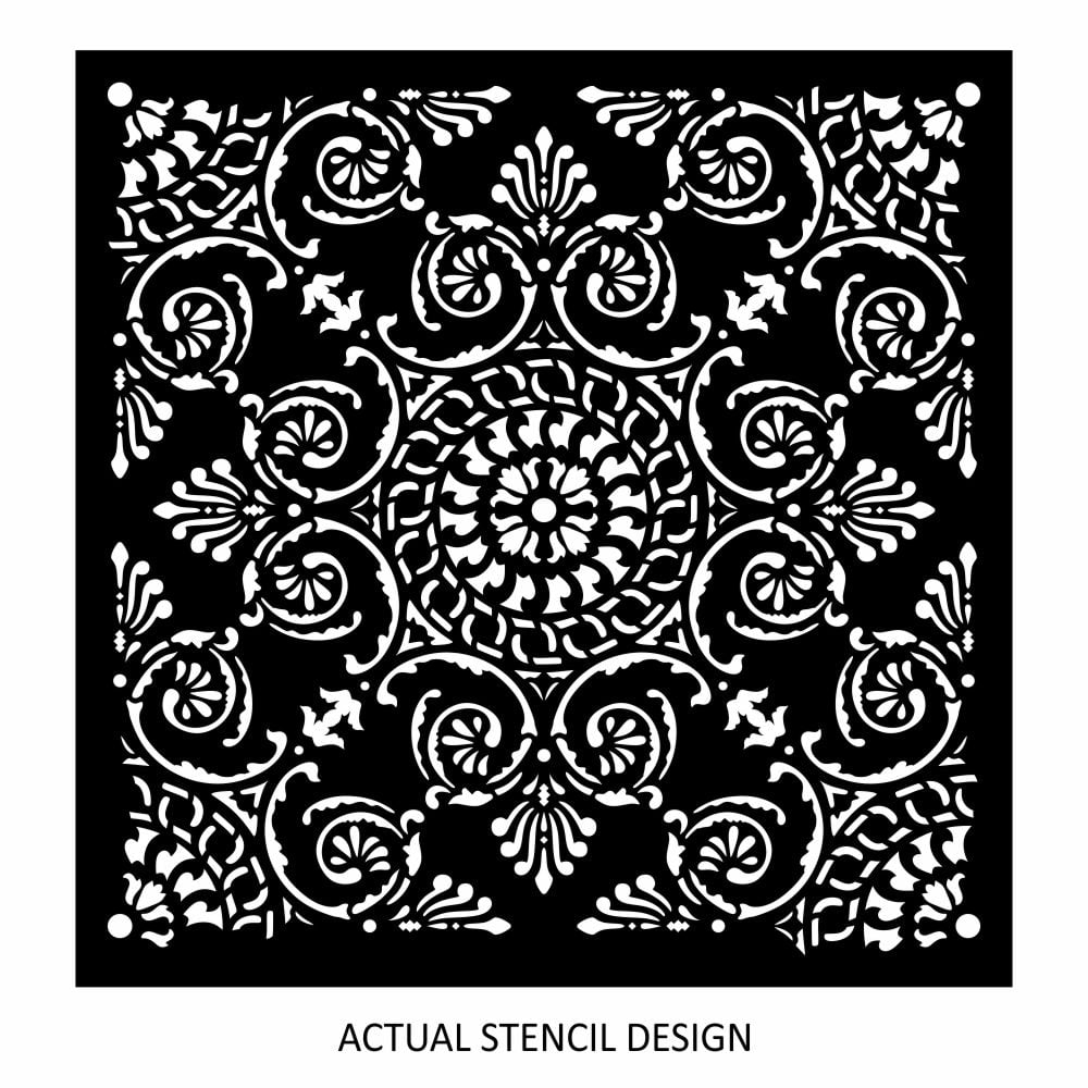 Caserta Damask Allover Stencil