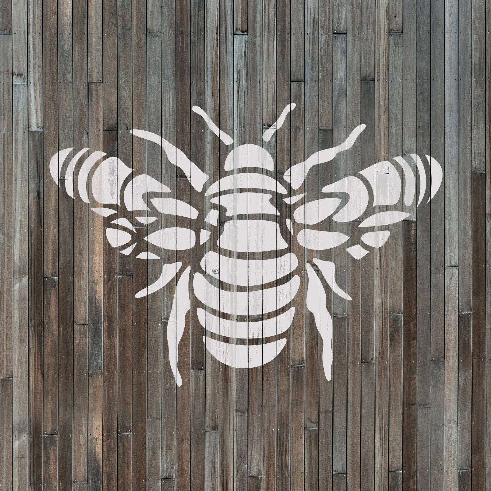 Mandala Bumble Bee Stencil