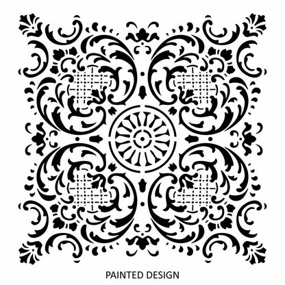 Versailles Damask Stencil