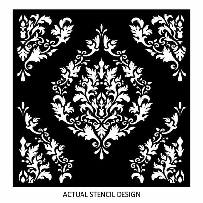 Tivoli Damask Allover Stencil