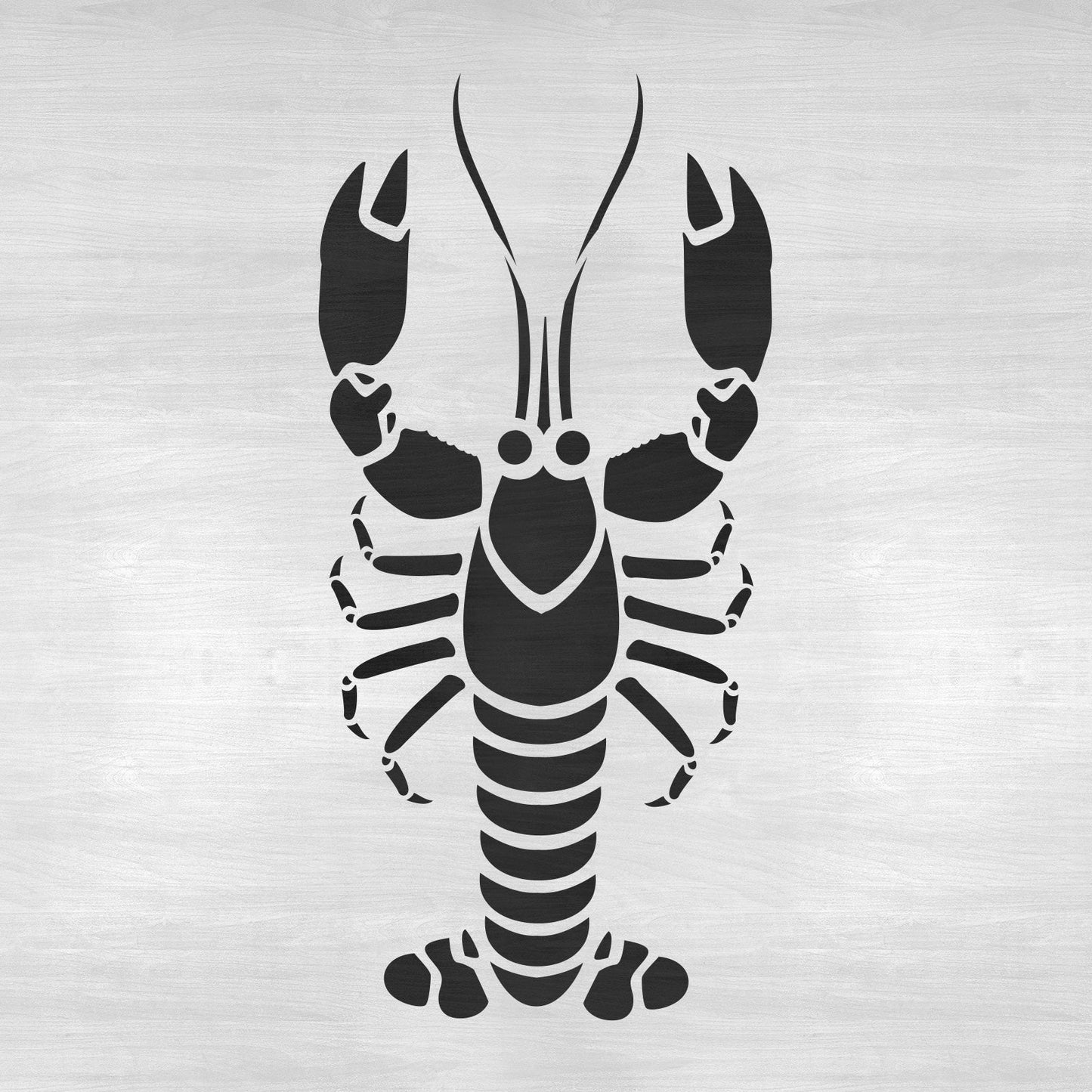 Lobster Stencil