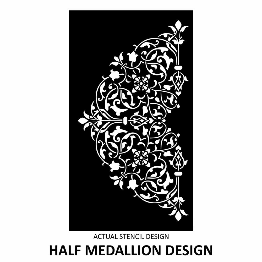 Mina Arabesque Medallion Stencil