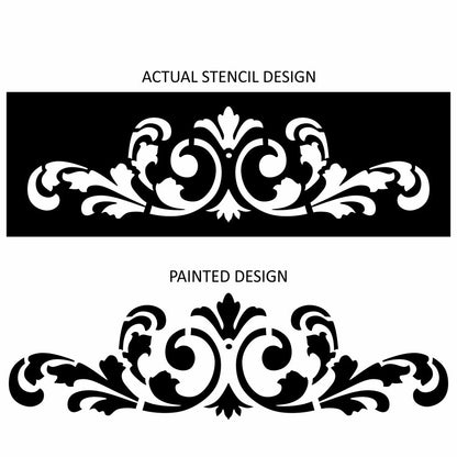 Sicily Damask Decal Stencil