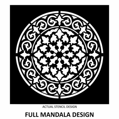 Rangoli Damask Mandala Stencil