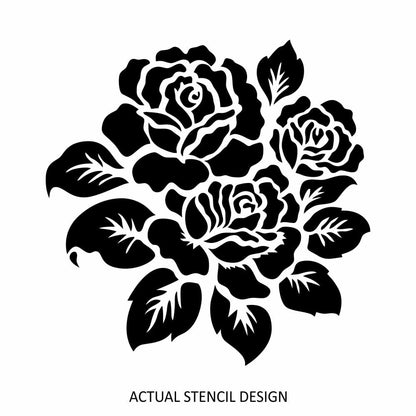 Classic Roses Stencil