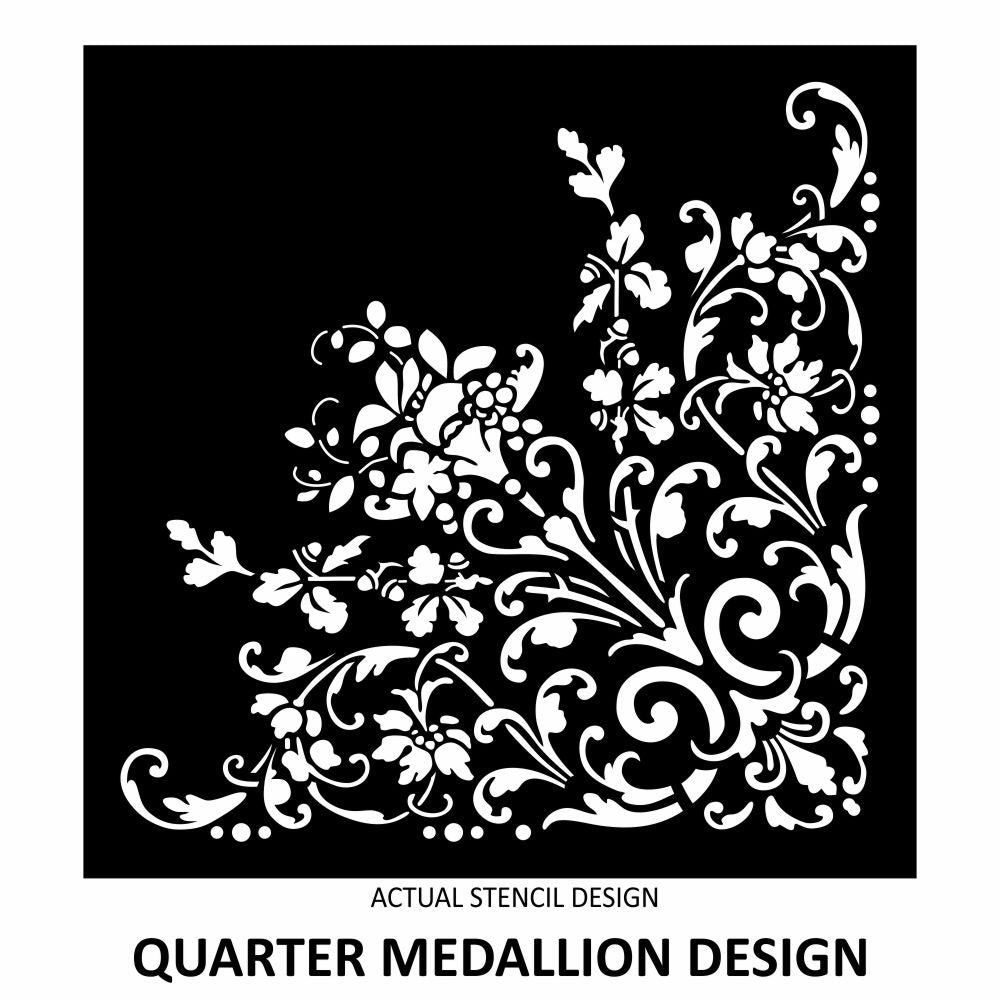 Jacqueline Ceiling Medallion Stencil