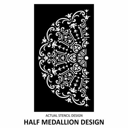 Royal Damask Medallion Stencil