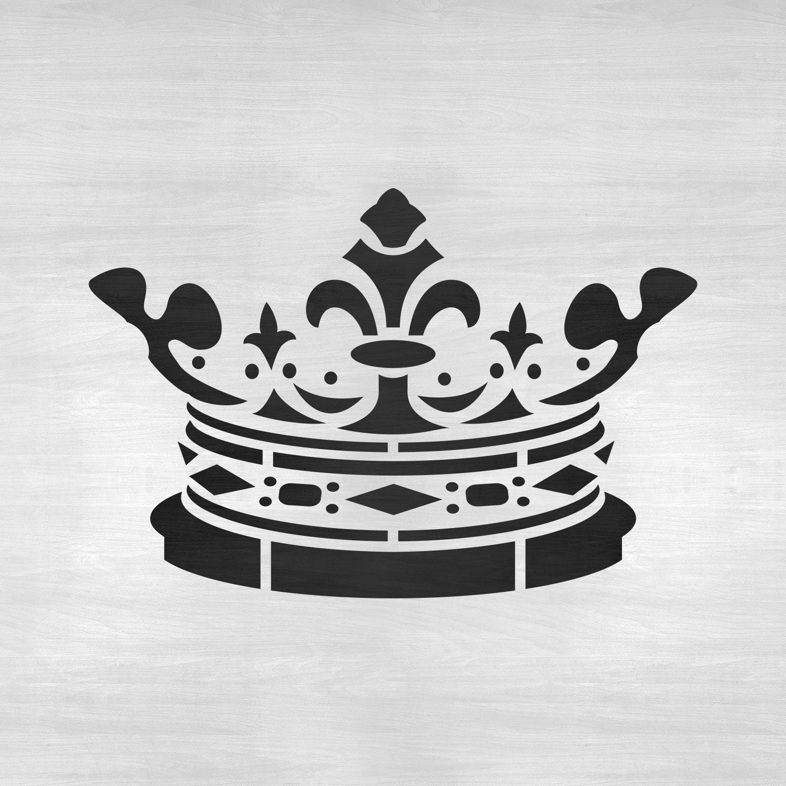 King Crown Stencil