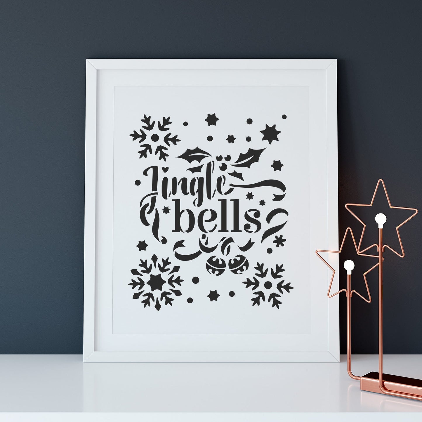 Jingle Bells Stencil