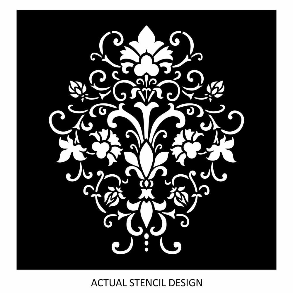 Encanto Damask Stencil