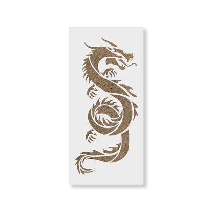 Chinese Dragon Stencil