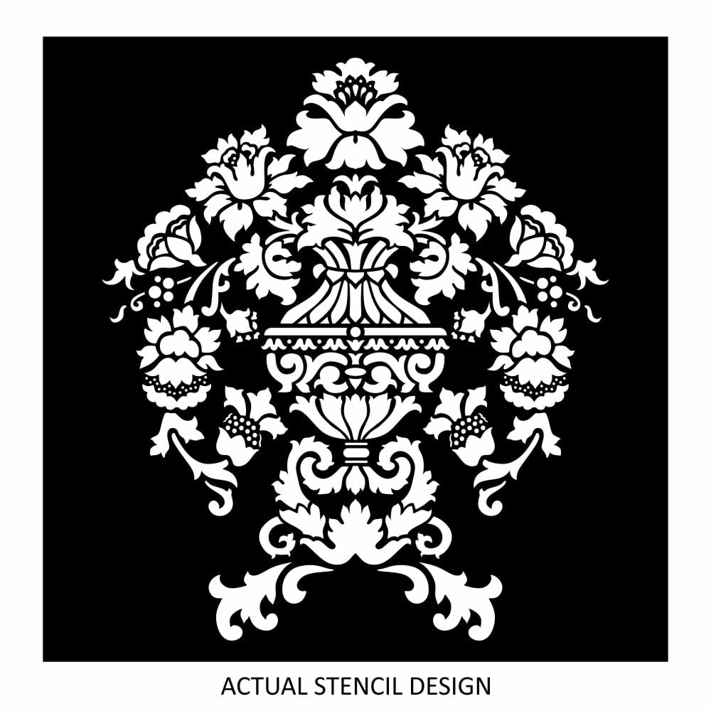 Chella Damask Stencil