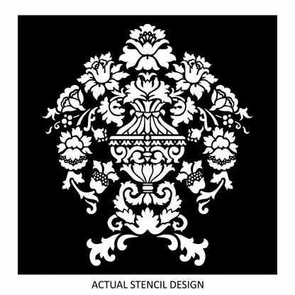 Chella Damask Stencil