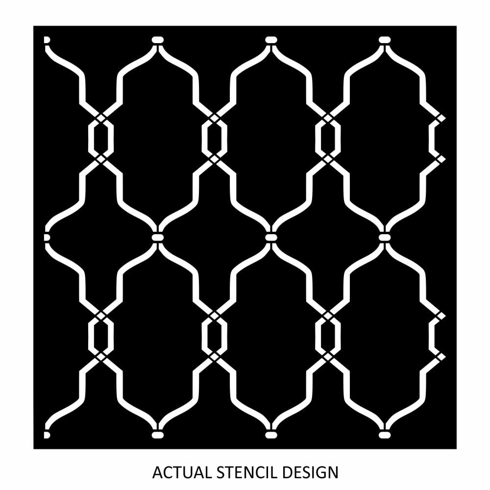 Sultan Trellis Stencil