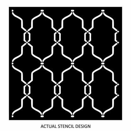 Sultan Trellis Stencil