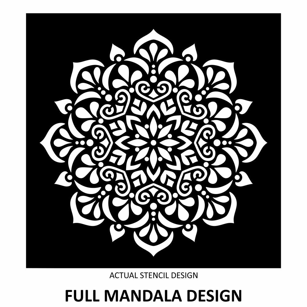 Shafira Mandala Stencil