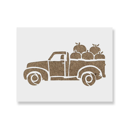 Thanksgiving Truck Stencil