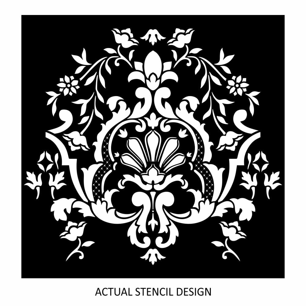 Floral Victorian Allover Stencil