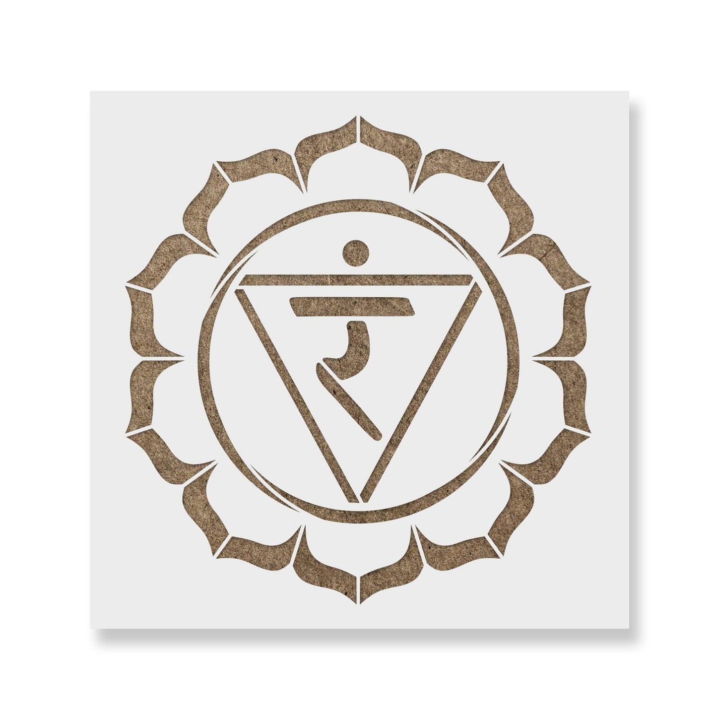 Manipura Solar Plexus Chakra Stencil