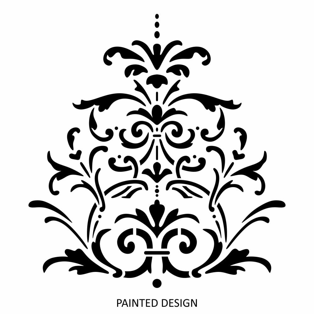 Cinzia Damask Stencil