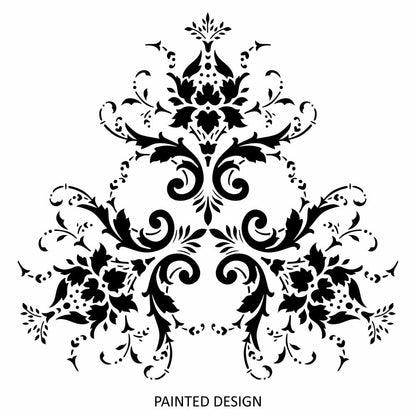 Devinne Damask Stencil