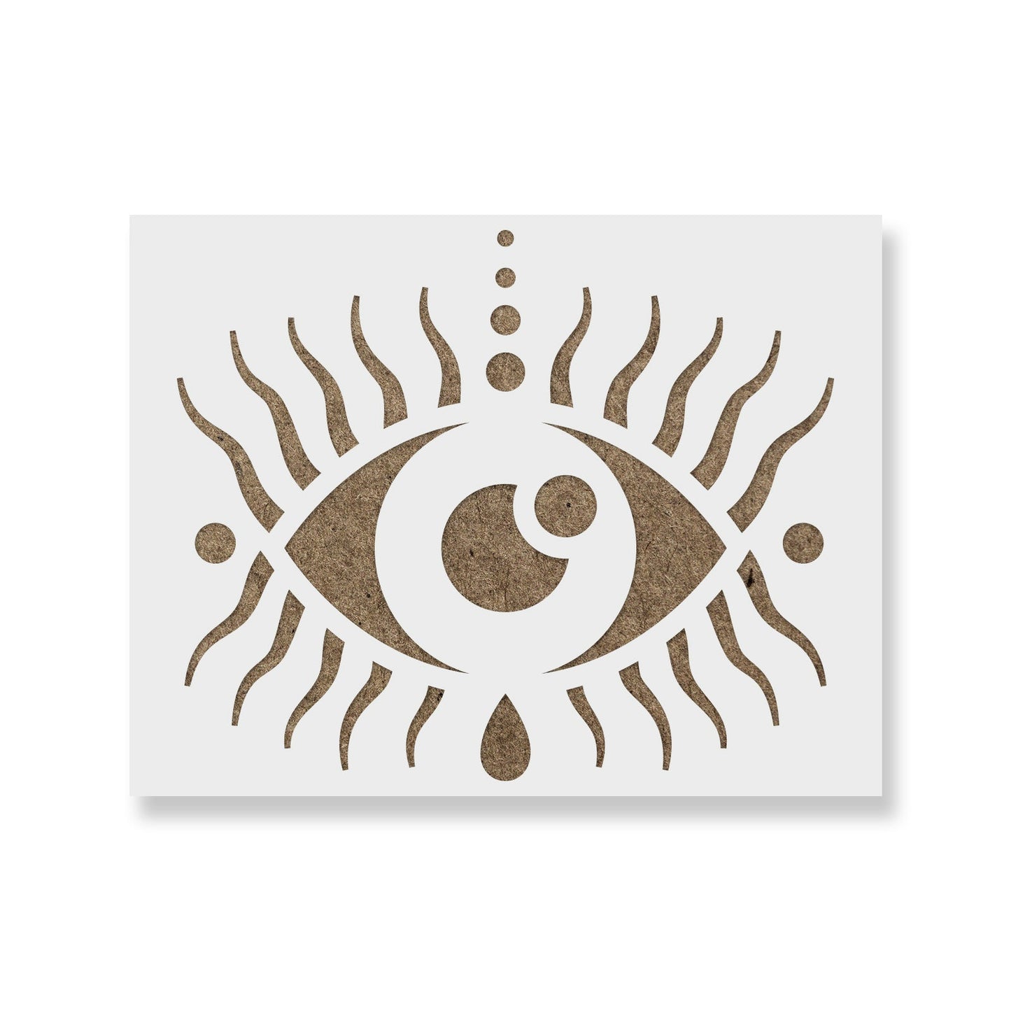 Puipuiga Evil Eye Stencil